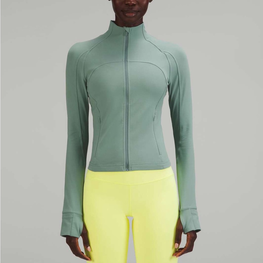 Lululemon Tidewater Teal Cropped Define Jacket